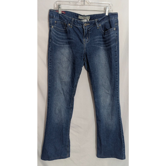 YMI Denim - y2k YMI Medium Wash Low Rise Bootcut Jeans Size 13 29L SH3 Boho Grunge Retro